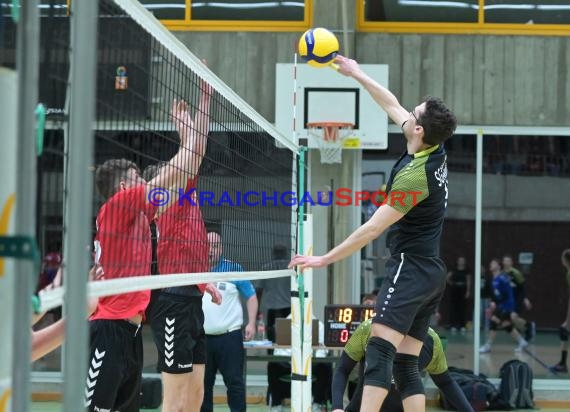 2022/23 Volleyball Herren Oberliga SG Helmstadt/Sinsheim vs VC Weil (© Siegfried Lörz)