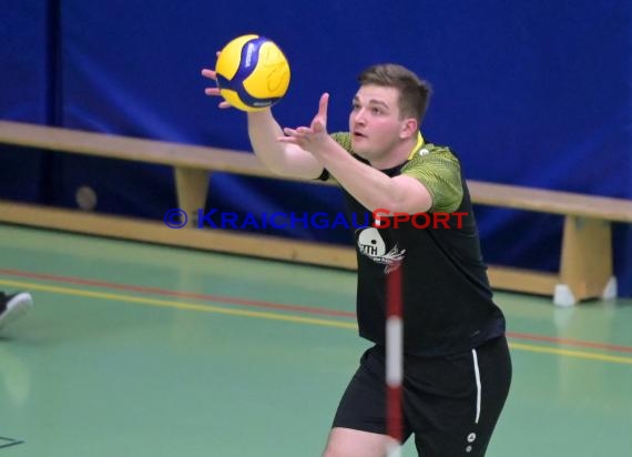 2022/23 Volleyball Herren Oberliga SG Helmstadt/Sinsheim vs VC Weil (© Siegfried Lörz)