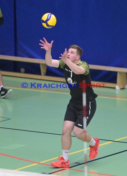 2022/23 Volleyball Herren Oberliga SG Helmstadt/Sinsheim vs VC Weil (© Siegfried Lörz)