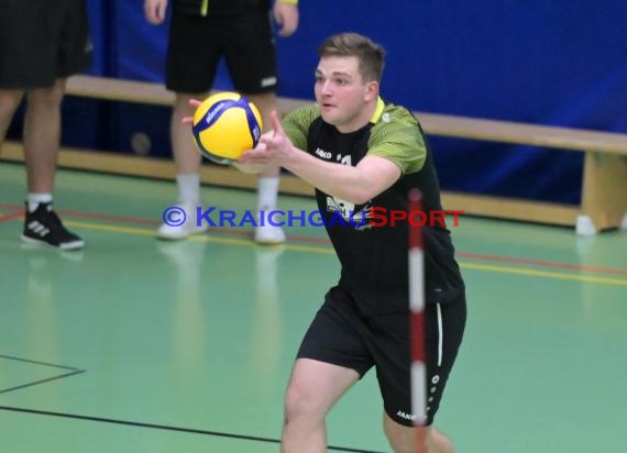 2022/23 Volleyball Herren Oberliga SG Helmstadt/Sinsheim vs VC Weil (© Siegfried Lörz)