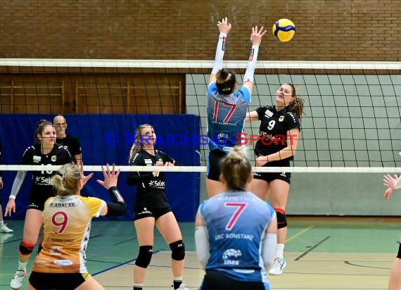 2022/23 Volleyball Damen 3. Liga Süd SV Sinsheim vs USC Konstanz (© Siegfried Lörz)