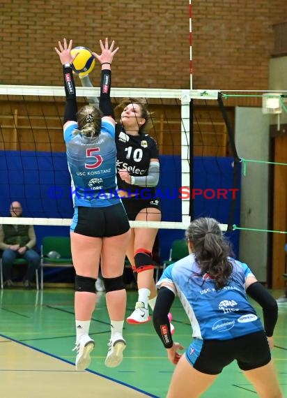 2022/23 Volleyball Damen 3. Liga Süd SV Sinsheim vs USC Konstanz (© Siegfried Lörz)