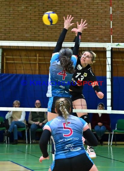 2022/23 Volleyball Damen 3. Liga Süd SV Sinsheim vs USC Konstanz (© Siegfried Lörz)