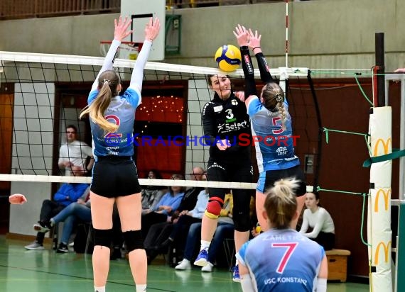 2022/23 Volleyball Damen 3. Liga Süd SV Sinsheim vs USC Konstanz (© Siegfried Lörz)