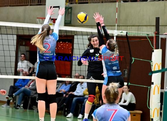 2022/23 Volleyball Damen 3. Liga Süd SV Sinsheim vs USC Konstanz (© Siegfried Lörz)