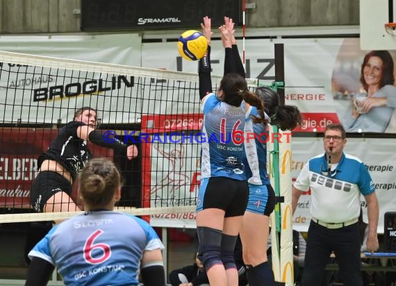 2022/23 Volleyball Damen 3. Liga Süd SV Sinsheim vs USC Konstanz (© Siegfried Lörz)