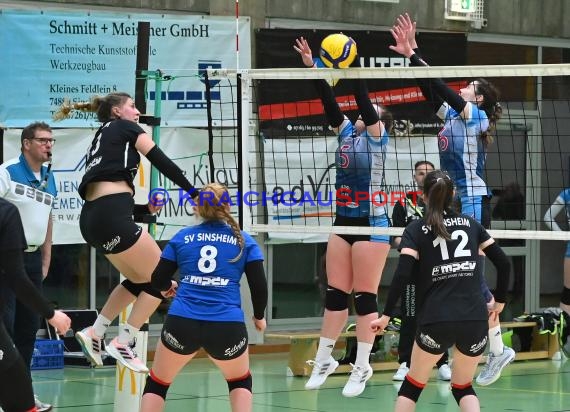 2022/23 Volleyball Damen 3. Liga Süd SV Sinsheim vs USC Konstanz (© Siegfried Lörz)