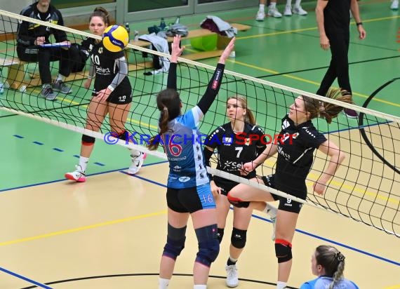 2022/23 Volleyball Damen 3. Liga Süd SV Sinsheim vs USC Konstanz (© Siegfried Lörz)