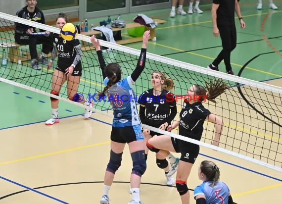 2022/23 Volleyball Damen 3. Liga Süd SV Sinsheim vs USC Konstanz (© Siegfried Lörz)