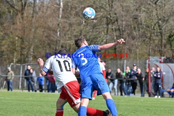 Kreisklasse A Sinsheim 22/23 FC Weiler vs TSV Zaisenhausen (© Siegfried Lörz)