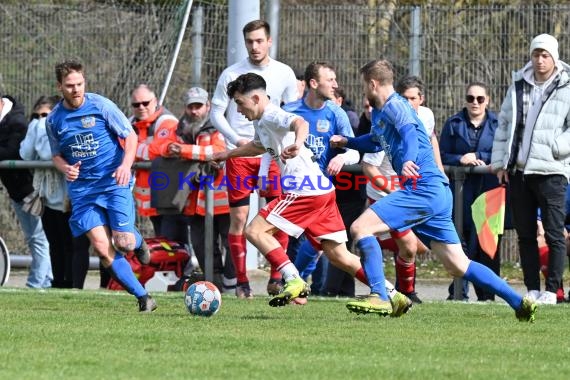 Kreisklasse A Sinsheim 22/23 FC Weiler vs TSV Zaisenhausen (© Siegfried Lörz)