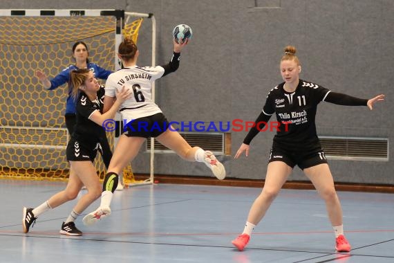 Handball Frauen Bezirksliga 1 TSV Steinsfurt vs TV Sinsheim (© Berthold Gebhard)