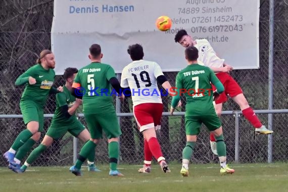 Kreispokal Sinsheim Halbfinale TSV Dühren vs FC Weiler (© Siegfried Lörz)