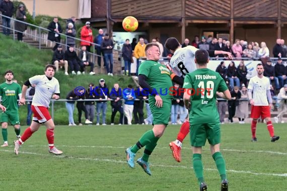 Kreispokal Sinsheim Halbfinale TSV Dühren vs FC Weiler (© Siegfried Lörz)