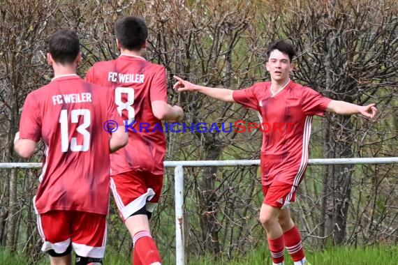 Kreisklasse-A-Sinsheim-22/23-SV-Tiefenbach-vs-FC-Weiler (© Siegfried Lörz)