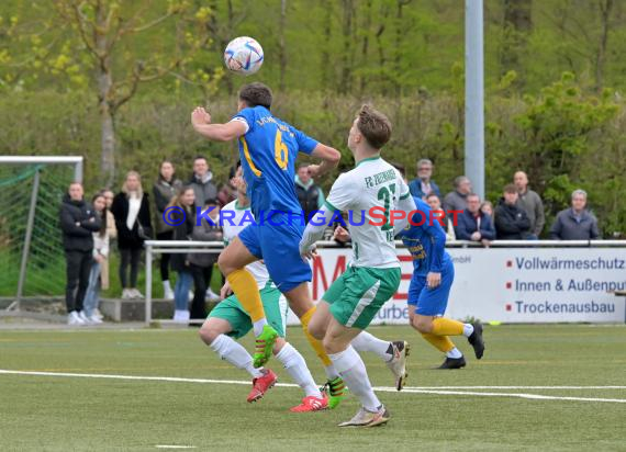 Saison-22/23-Verbandsliga-Nordbaden-FC-Mühlhausen-vs-FC-Zuzenhausen (© Siegfried Lörz)