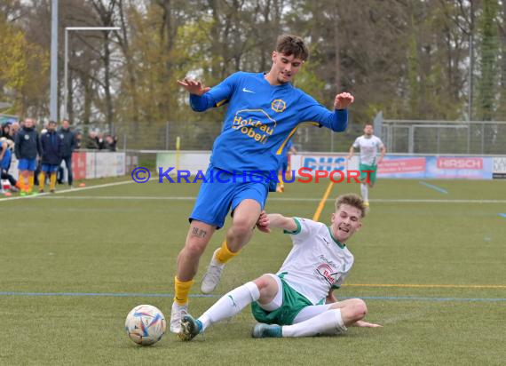 Saison-22/23-Verbandsliga-Nordbaden-FC-Mühlhausen-vs-FC-Zuzenhausen (© Siegfried Lörz)