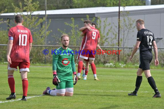 Kreisklasse-A-Sinsheim-22/23-FC-Weiler-vs-FV-Elsenz (© Siegfried Lörz)