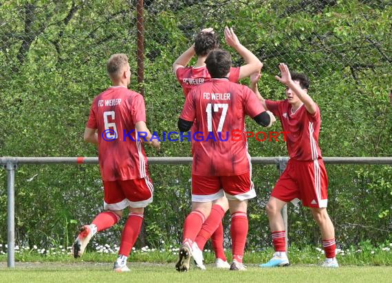 Saison-22/23-Kreisklasse-A-FC-Weiler-vs-TSV-Angelbachtal (© Siegfried Lörz)