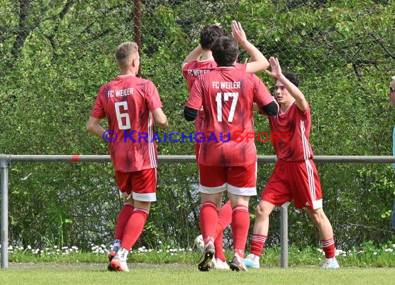 Saison-22/23-Kreisklasse-A-FC-Weiler-vs-TSV-Angelbachtal (© Siegfried Lörz)