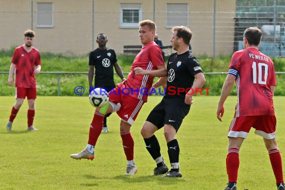 Saison-22/23-Kreisklasse-A-FC-Weiler-vs-TSV-Angelbachtal (© Siegfried Lörz)