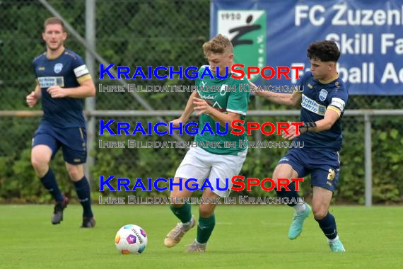 Verbandsliga-Nordbaden-23/24-FC-Zuzenhausen-vs-TSV-Reichenbach (© Siegfried Lörz)