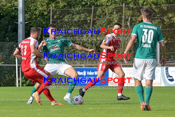 Verbandsliga-Nordbaden-23/24-FC-Zuzenhausen-vs-SV-Spielberg (© Siegfried Lörz)