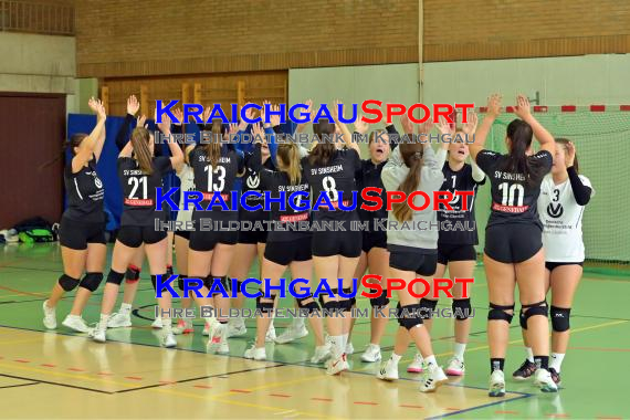 Volleyball-Damen-Verbandsliga-Nordbaden-Sinsheim-vs-TV-Bretten-2--Saison-2023/24 (© Siegfried Lörz)