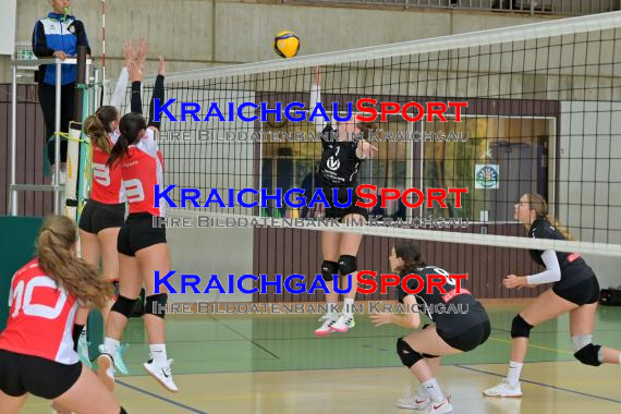 Volleyball-Damen-Verbandsliga-Nordbaden-Sinsheim-vs-TV-Bretten-2--Saison-2023/24 (© Siegfried Lörz)