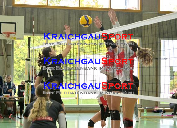 Volleyball-Damen-Verbandsliga-Nordbaden-Sinsheim-vs-TV-Bretten-2--Saison-2023/24 (© Siegfried Lörz)