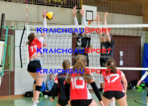 Volleyball-Damen-Verbandsliga-Nordbaden-Sinsheim-vs-TV-Bretten-2--Saison-2023/24 (© Siegfried Lörz)