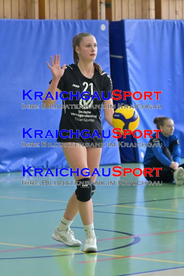 Volleyball-Damen-Verbandsliga-Nordbaden-Sinsheim-vs-TV-Bretten-2--Saison-2023/24 (© Siegfried Lörz)