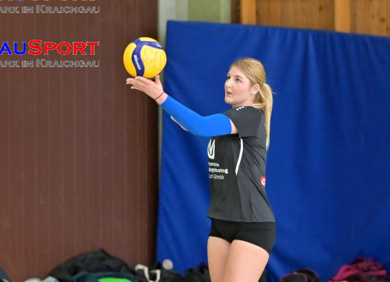 Volleyball-Damen-Verbandsliga-Nordbaden-Sinsheim-vs-TV-Bretten-2--Saison-2023/24 (© Siegfried Lörz)