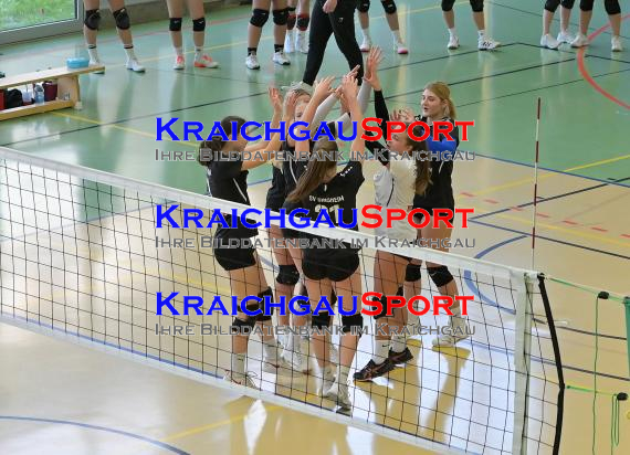 Volleyball-Damen-Verbandsliga-Nordbaden-Sinsheim-vs-TV-Bretten-2--Saison-2023/24 (© Siegfried Lörz)