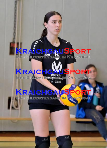 Volleyball-Damen-Verbandsliga-Nordbaden-Sinsheim-vs-TV-Bretten-2--Saison-2023/24 (© Siegfried Lörz)