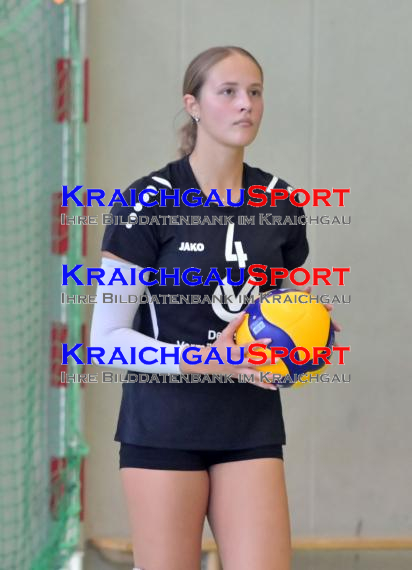 Volleyball-Damen-Verbandsliga-Nordbaden-Sinsheim-vs-TV-Bretten-2--Saison-2023/24 (© Siegfried Lörz)