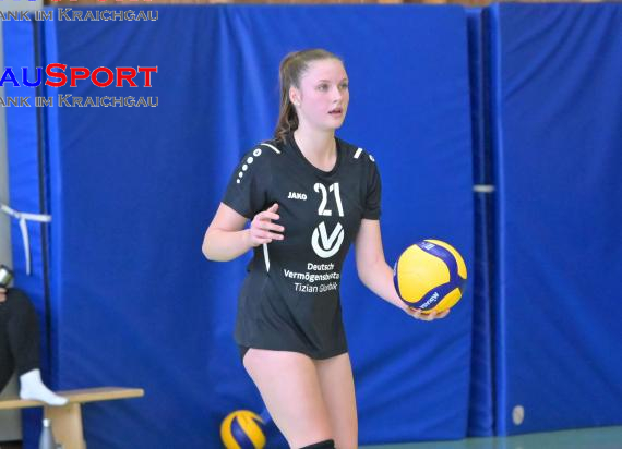 Volleyball-Damen-Verbandsliga-Nordbaden-Sinsheim-vs-TV-Bretten-2--Saison-2023/24 (© Siegfried Lörz)