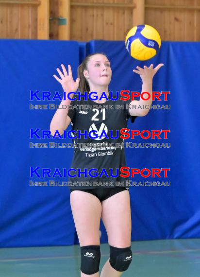 Volleyball-Damen-Verbandsliga-Nordbaden-Sinsheim-vs-TV-Bretten-2--Saison-2023/24 (© Siegfried Lörz)