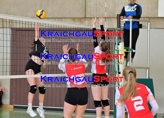 Volleyball-Damen-Verbandsliga-Nordbaden-Sinsheim-vs-TV-Bretten-2--Saison-2023/24 (© Siegfried Lörz)