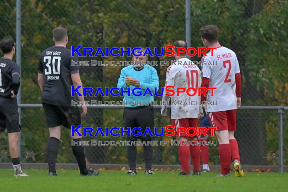 Saison-23/24-Kreisklasse-A--FC-Weiler-vs-TG-Sinsheim  (© Siegfried Lörz)