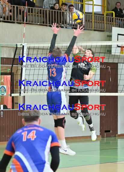 2023/24-Volleyball-Herren-Oberliga-SG-Helmstadt/Sinsheim-vs-Blankenloch-2 (© Siegfried Lörz)