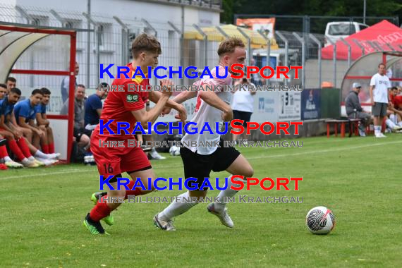 Hugo-Koch-Turnier in Eppingen 1. CfR Pforzheim vs VfB Eppingen (© Siegfried Lörz)