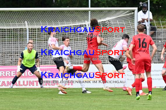 Hugo-Koch-Turnier in Eppingen 1. CfR Pforzheim vs VfB Eppingen (© Siegfried Lörz)