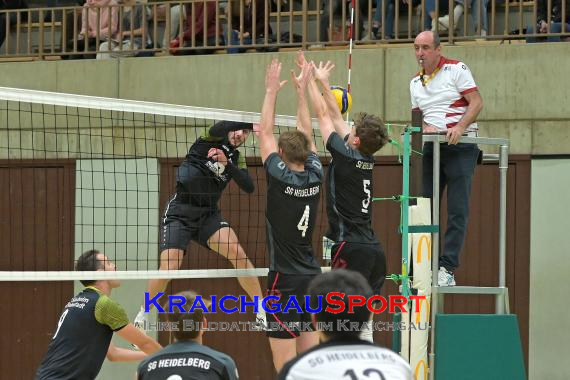 Volleyball-Oberliga-Baden-SG-Sinsheim/Helmstadt-vs-SG-Heidelberg-3 (© Siegfried Lörz)