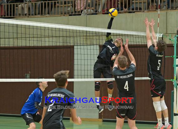 Volleyball-Oberliga-Baden-SG-Sinsheim/Helmstadt-vs-SG-Heidelberg-3 (© Siegfried Lörz)