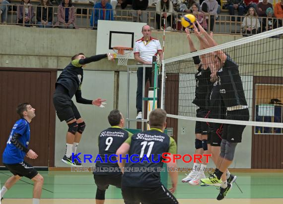 Volleyball-Oberliga-Baden-SG-Sinsheim/Helmstadt-vs-SG-Heidelberg-3 (© Siegfried Lörz)