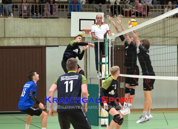 Volleyball-Oberliga-Baden-SG-Sinsheim/Helmstadt-vs-SG-Heidelberg-3 (© Siegfried Lörz)