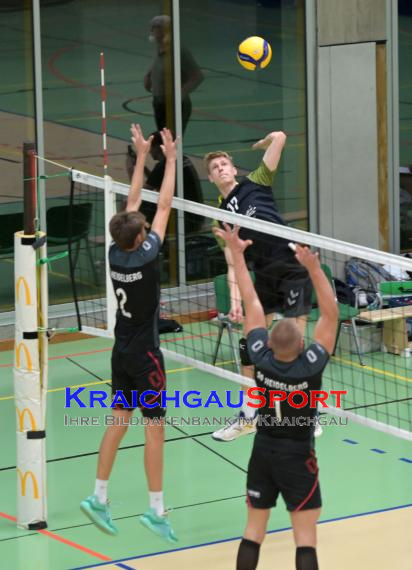 Volleyball-Oberliga-Baden-SG-Sinsheim/Helmstadt-vs-SG-Heidelberg-3 (© Siegfried Lörz)