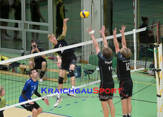 Volleyball-Oberliga-Baden-SG-Sinsheim/Helmstadt-vs-SG-Heidelberg-3 (© Siegfried Lörz)