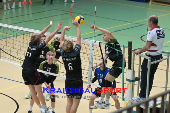 Volleyball-Oberliga-Baden-SG-Sinsheim/Helmstadt-vs-SG-Heidelberg-3 (© Siegfried Lörz)